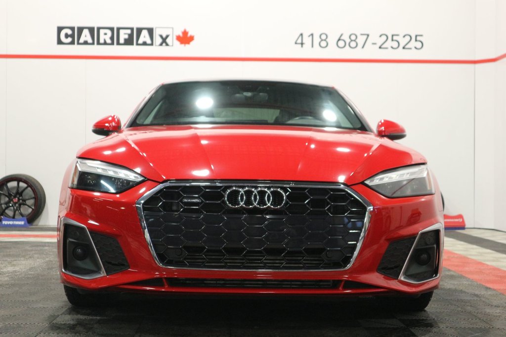 2022 Audi A5 Coupe Progressiv S-LINE*JAMAIS ACCIDENTÉ* in Quebec, Quebec - 3 - w1024h768px