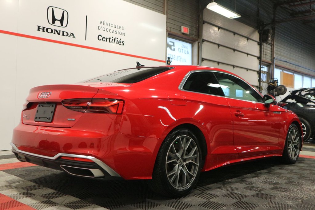2022 Audi A5 Coupe Progressiv S-LINE*JAMAIS ACCIDENTÉ* in Quebec, Quebec - 9 - w1024h768px