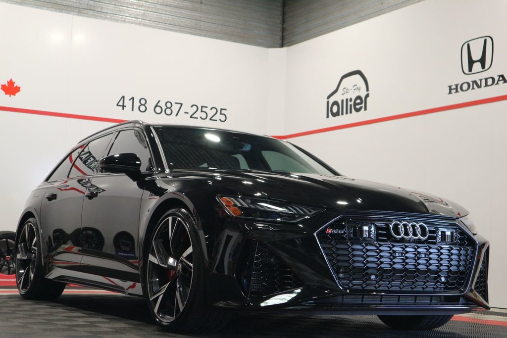 Audi RS 6 Avant *JAMAIS ACCIDENTÉ* 2023 à Québec, Québec - 1 - w1024h768px