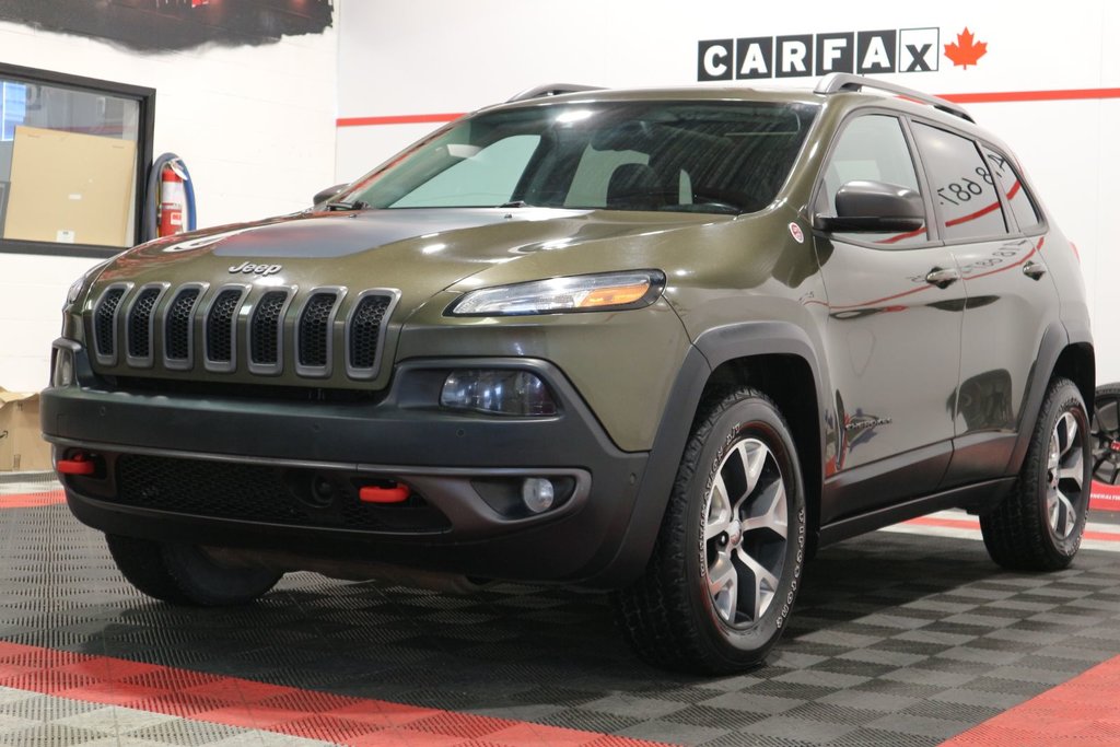 2015 Jeep Cherokee Trailhawk*TOIT PANORAMIQUE* in Quebec, Quebec - 4 - w1024h768px