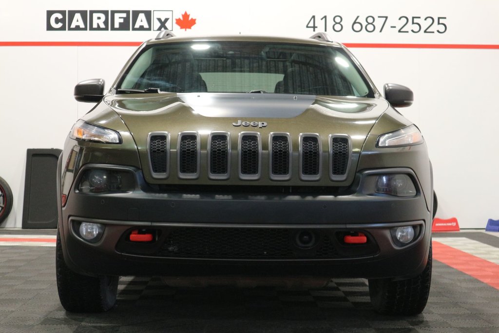 2015 Jeep Cherokee Trailhawk*TOIT PANORAMIQUE* in Quebec, Quebec - 2 - w1024h768px