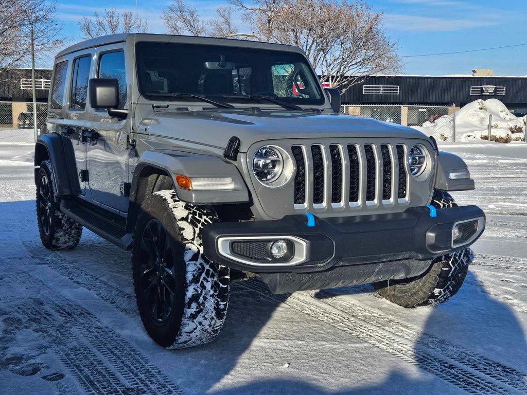 2021 Jeep Wrangler 4xe Unlimited Sahara*TOIT PANORAMIQUE* in Quebec, Quebec - 1 - w1024h768px