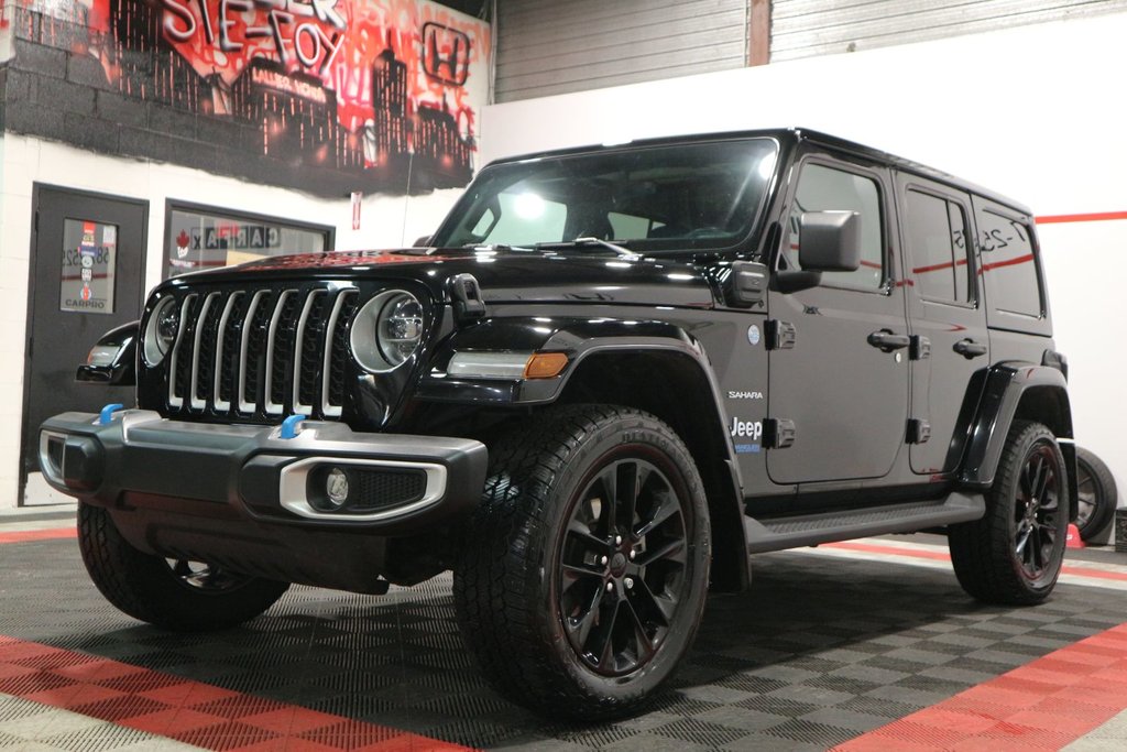 Jeep Wrangler 4xe Unlimited Sahara*CUIR* 2022 à Québec, Québec - 4 - w1024h768px