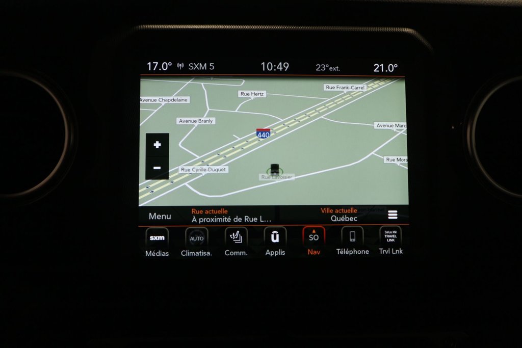 2022 Jeep Wrangler Unlimited Sahara Altitude*CUIR* in Quebec, Quebec - 19 - w1024h768px