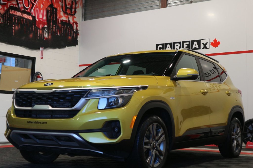 Kia Seltos EX*4 ROUGES MOTRICES* 2021 à Québec, Québec - 4 - w1024h768px