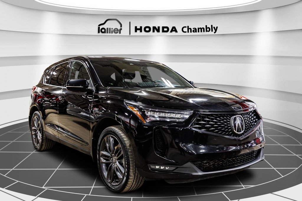 Acura RDX A-Spec AWD I CUIR I TOIT PANORAMIQUE I MAGS I DEMARREUR I CARPLAY I SECURITE ACTIVE 2023 à , Québec - 9 - w1024h768px