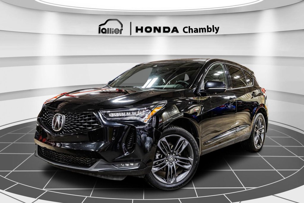 Acura RDX A-Spec AWD I CUIR I TOIT PANORAMIQUE I MAGS I DEMARREUR I CARPLAY I SECURITE ACTIVE 2023 à , Québec - 1 - w1024h768px