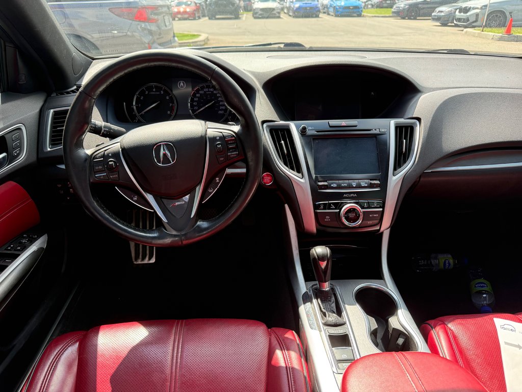 2020 Acura TLX Tech A-Spec/INTÉRIEUR CUIR ROUGE in Lachenaie, Quebec - 11 - w1024h768px