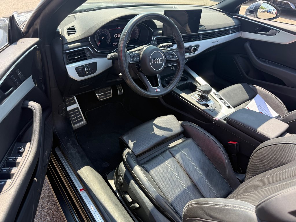 Audi A5 Cabriolet Progressiv/S-LINE/PRET POUR L'ÉTÉ/TOIT ACOUSTIQUE 2020 à Lachenaie, Québec - 11 - w1024h768px