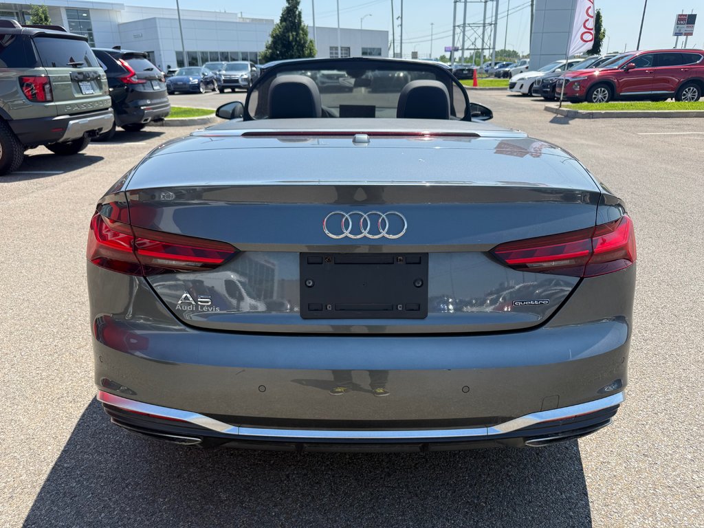 Audi A5 Cabriolet Progressiv/S-LINE/PRET POUR L'ÉTÉ/TOIT ACOUSTIQUE 2020 à Lachenaie, Québec - 5 - w1024h768px