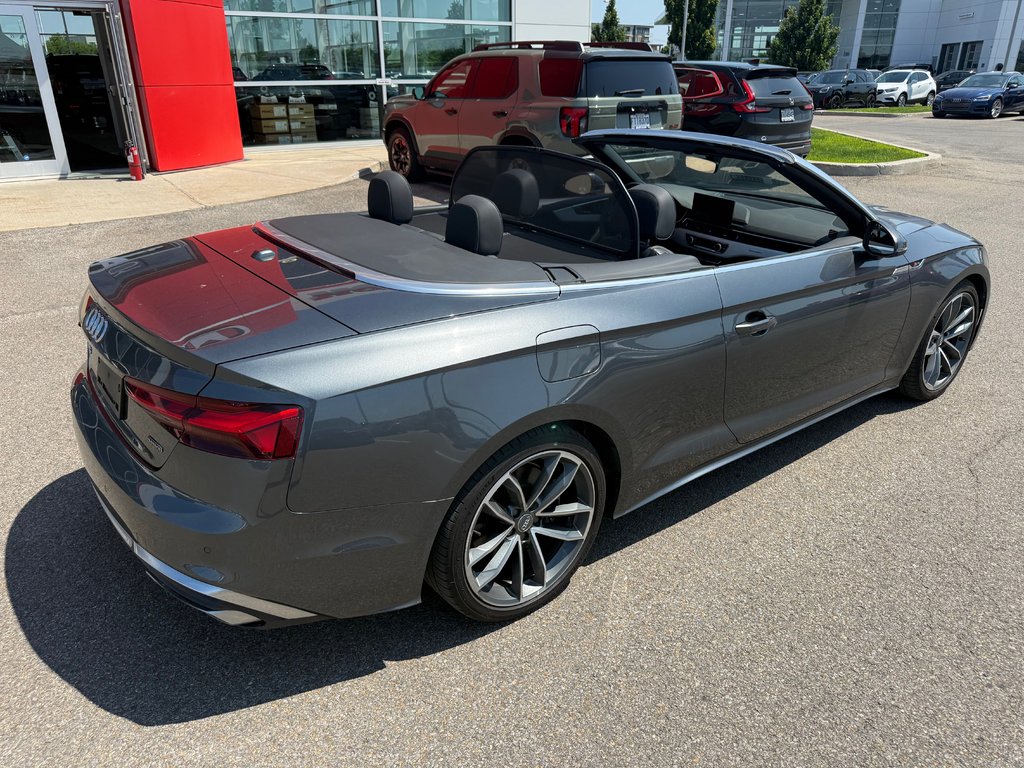Audi A5 Cabriolet Progressiv/S-LINE/PRET POUR L'ÉTÉ/TOIT ACOUSTIQUE 2020 à Lachenaie, Québec - 7 - w1024h768px