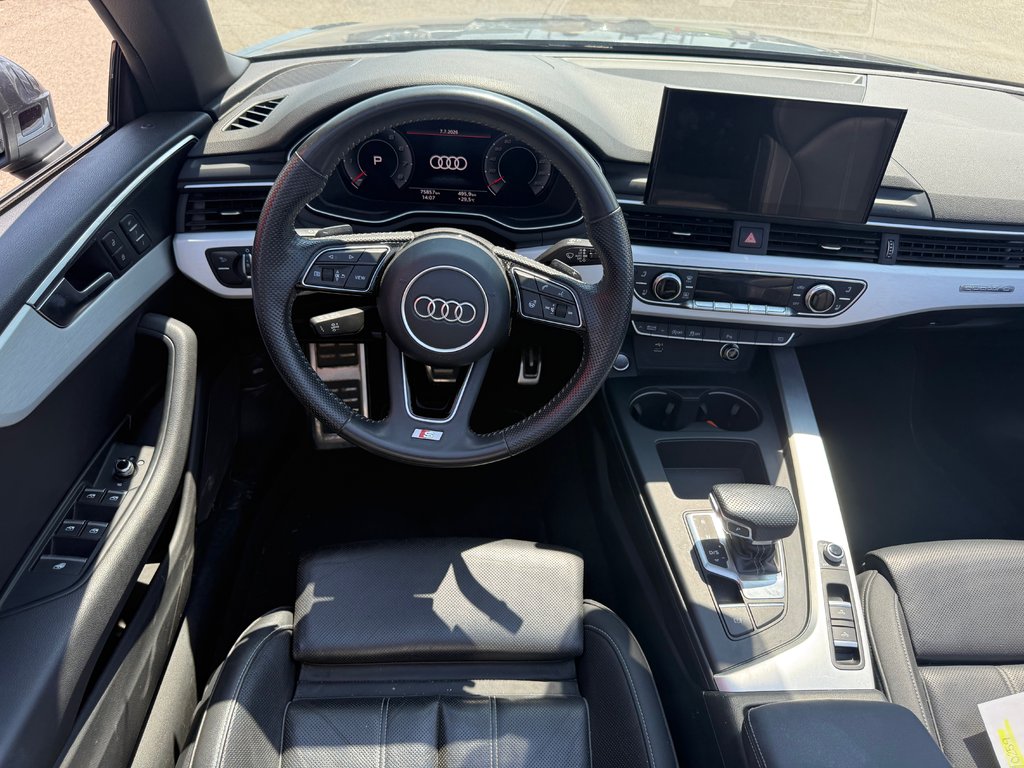 Audi A5 Cabriolet Progressiv/S-LINE/PRET POUR L'ÉTÉ/TOIT ACOUSTIQUE 2020 à Lachenaie, Québec - 12 - w1024h768px