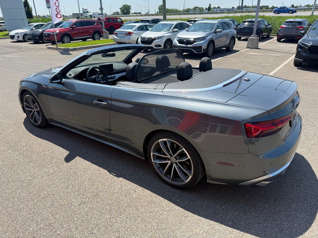 Audi A5 Cabriolet Progressiv/S-LINE/PRET POUR L'ÉTÉ/TOIT ACOUSTIQUE 2020 à Lachenaie, Québec - 4 - w1024h768px
