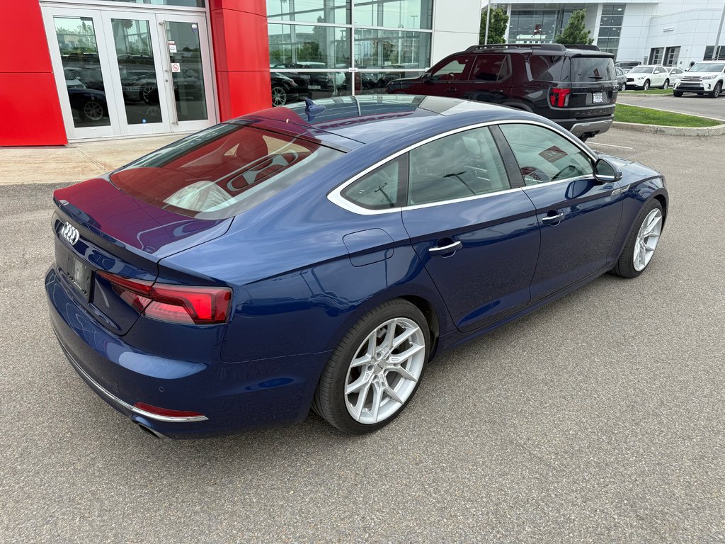 Audi A5 Sportback Progressiv/8 MAGS/JAMAIS ACCIDENTÉ 2018 à Lachenaie, Québec - 6 - w1024h768px
