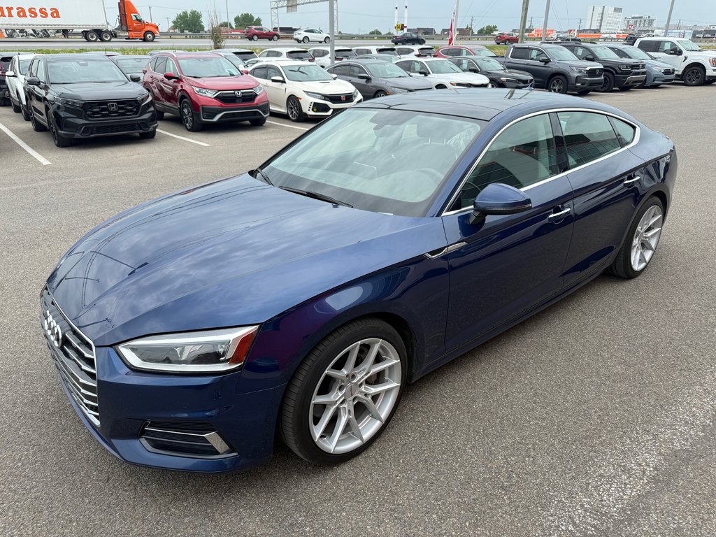 Audi A5 Sportback Progressiv/8 MAGS/JAMAIS ACCIDENTÉ 2018 à Lachenaie, Québec - 1 - w1024h768px
