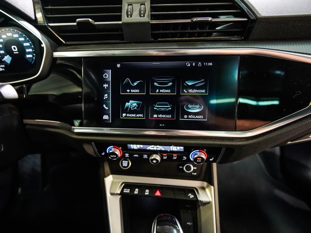 2022 Audi Q3 KOMFORT 40 TFSI | QUATTRO | TOIT OUVRANT | CUIR | 1 PROPRIETAIRE in , Quebec - 18 - w1024h768px