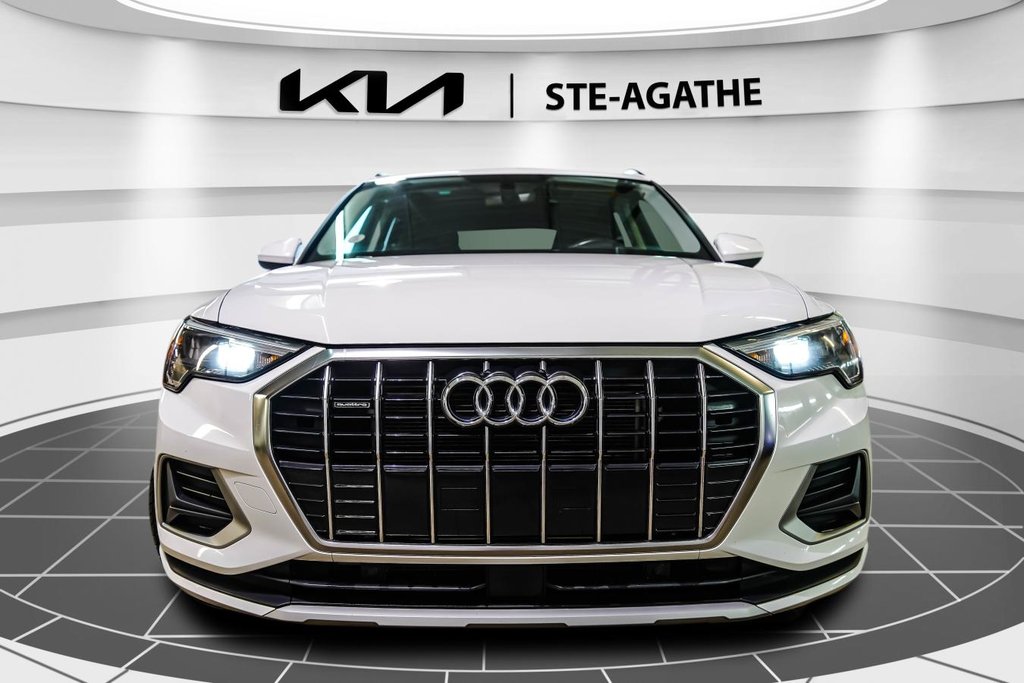 2022 Audi Q3 KOMFORT 40 TFSI | QUATTRO | TOIT OUVRANT | CUIR | 1 PROPRIETAIRE in , Quebec - 2 - w1024h768px