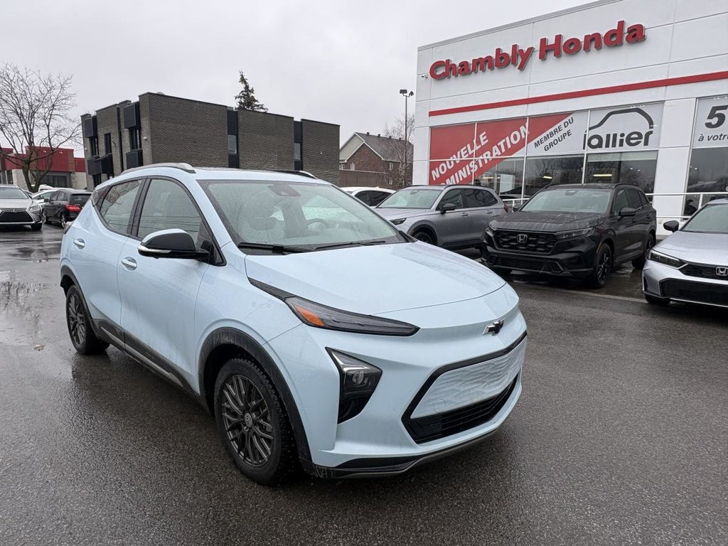 Chevrolet Bolt EUV Premier TOIT OUVRANT I CUIR I CARPLAY I SIEGES CHAUFFANTS I DEMARREUR I SECURITE ACTIVE 2023 à Montréal, Québec - 1 - w1024h768px