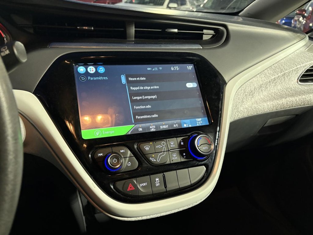 2020 Chevrolet Bolt EV LT | 417 KMS AUTONOMIE | CARPLAY | in , Quebec - 8 - w1024h768px