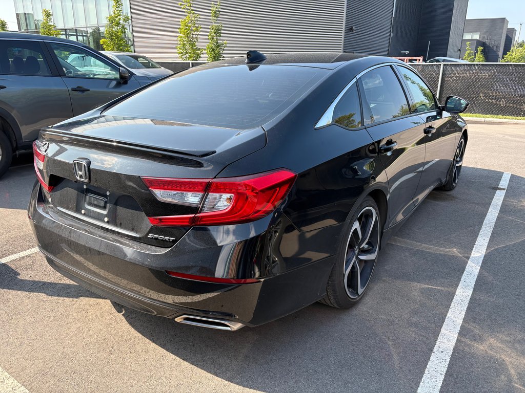 2021 Honda Accord Sedan Sport JAMAIS ACCIDENTÉ RETOUR DE LOCATION in , Quebec - 3 - w1024h768px