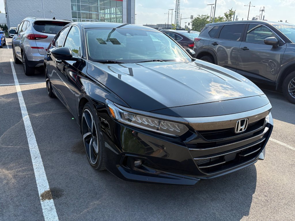 2021 Honda Accord Sedan Sport JAMAIS ACCIDENTÉ RETOUR DE LOCATION in , Quebec - 4 - w1024h768px