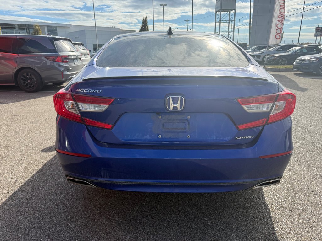 Honda Accord Sedan Sport/JAMAIS ACCIDENTÉ 2022 à Lachenaie, Québec - 4 - w1024h768px