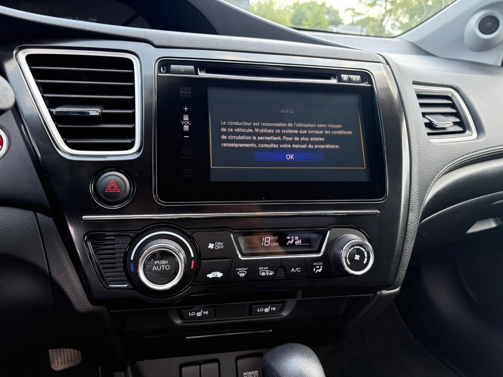 2014 Honda Civic Coupe EX 44 500 KM UN BIJOUX in Montreal, Quebec - 10 - w1024h768px