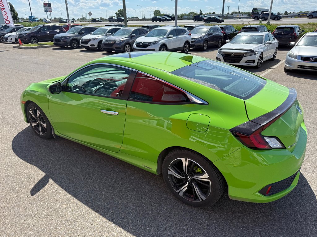 Honda Civic Coupe Touring/TRÈS RARE VERT/14 DOSSIERS ENTRETIENT 2017 à Lachenaie, Québec - 3 - w1024h768px
