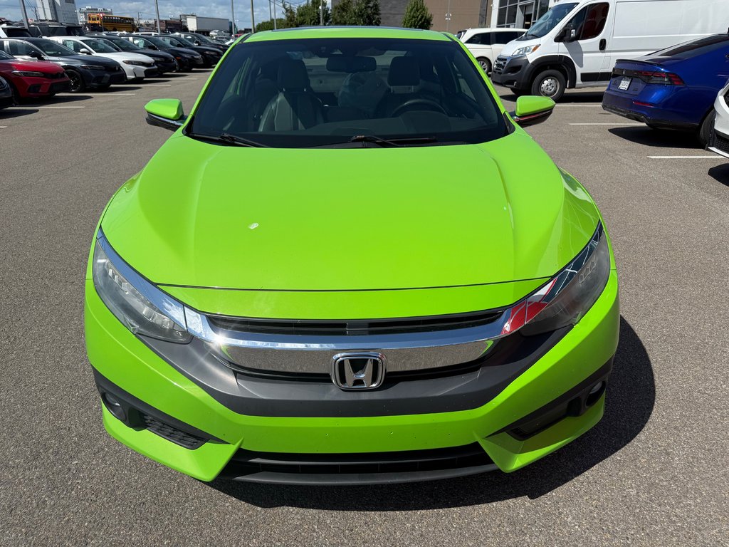 Honda Civic Coupe Touring/TRÈS RARE VERT/14 DOSSIERS ENTRETIENT 2017 à Lachenaie, Québec - 8 - w1024h768px