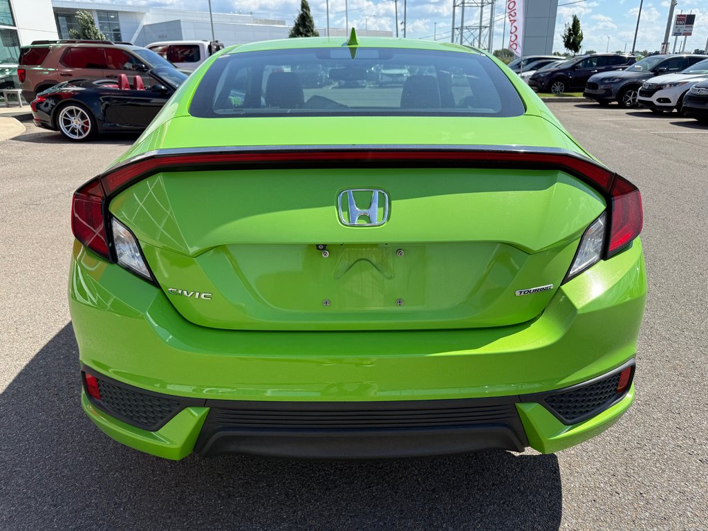 Honda Civic Coupe Touring/TRÈS RARE VERT/14 DOSSIERS ENTRETIENT 2017 à Lachenaie, Québec - 4 - w1024h768px