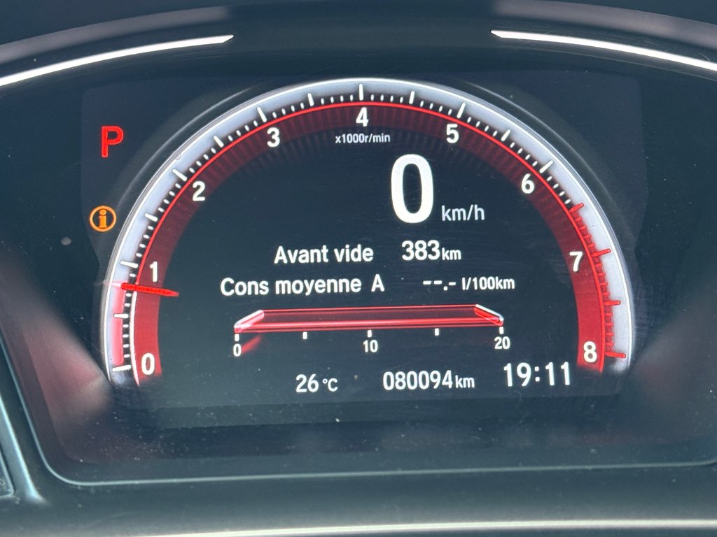 2019 Honda Civic Hatchback Sport in Montréal, Quebec - 5 - w1024h768px