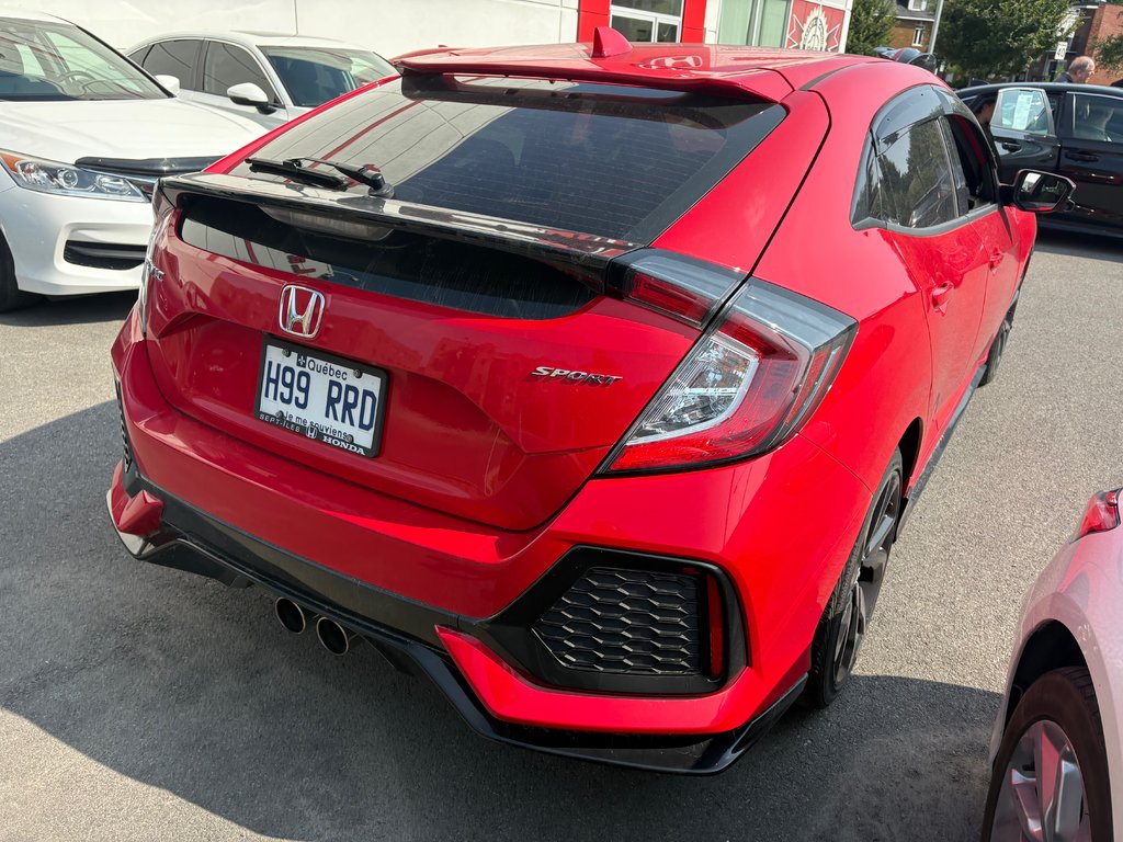 2019 Honda Civic Hatchback Sport in Montréal, Quebec - 3 - w1024h768px