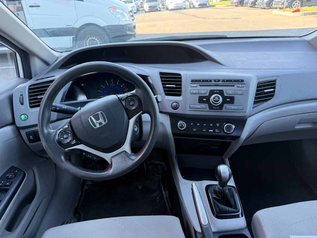 2012 Honda Civic Sdn LX/UN PROPRIÉTAIRE/JAMAISACCIDENTÉ in Montréal, Quebec - 10 - w1024h768px