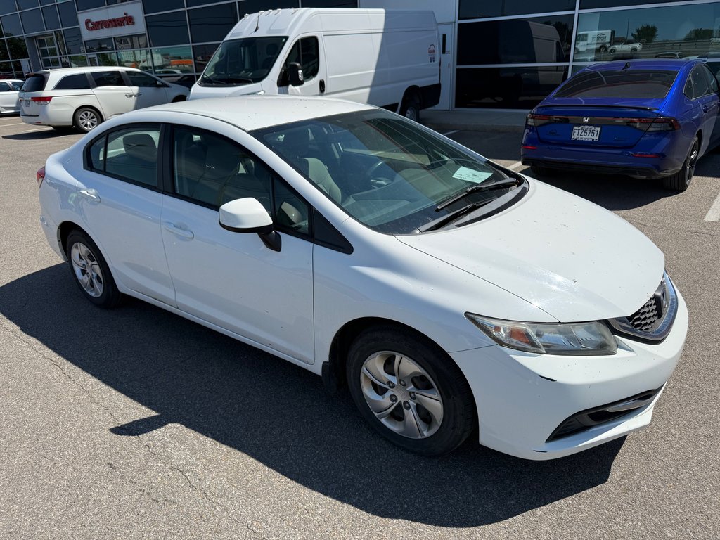 2013 Honda Civic Sdn LX/UN PROPRIÉTAIRE in Lachenaie, Quebec - 7 - w1024h768px