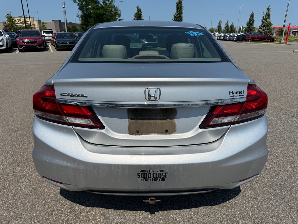 Honda Civic Sdn LX/JAMAIS ACCIDENTÉ 2013 à Montréal, Québec - 4 - w1024h768px