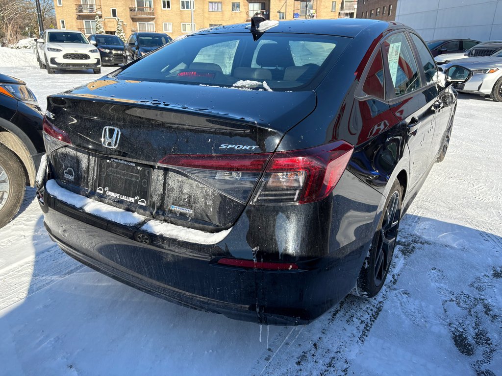 Honda Civic Sedan Hybrid Sport 2025 à Montréal, Québec - 3 - w1024h768px