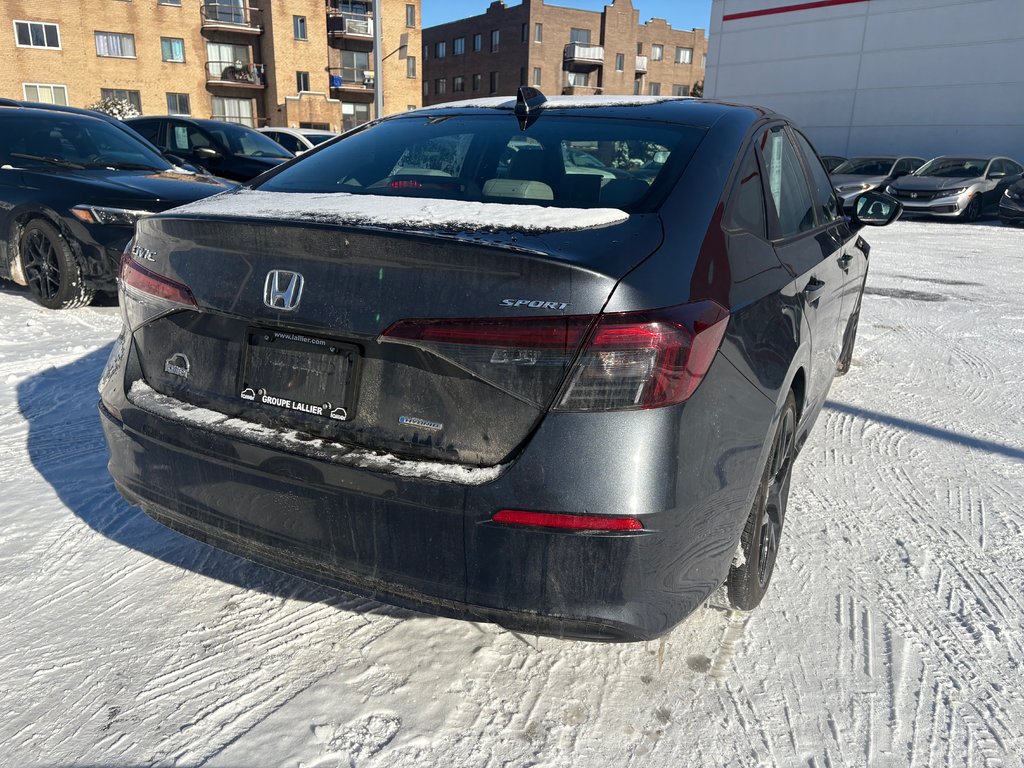 Honda Civic Sedan Hybrid SPORT 2025 à Montréal, Québec - 3 - w1024h768px
