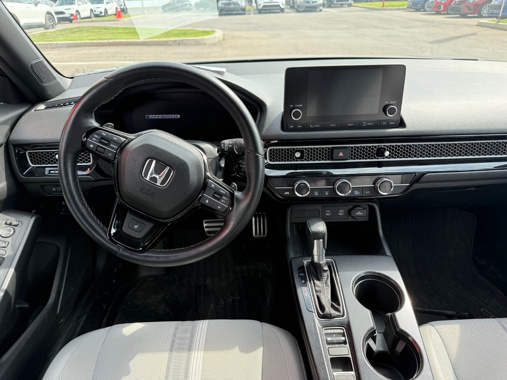 2025 Honda Civic Sedan Hybrid SPORT/GLOBALE 10/30/2029 OU 120 000KM in Lachenaie, Quebec - 10 - w1024h768px