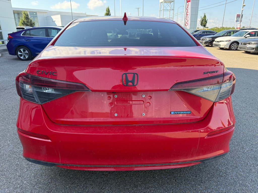 2025 Honda Civic Sedan Hybrid SPORT/UN PROPRIO/JAMAIS ACCIDENTÉ in Lachenaie, Quebec - 4 - w1024h768px
