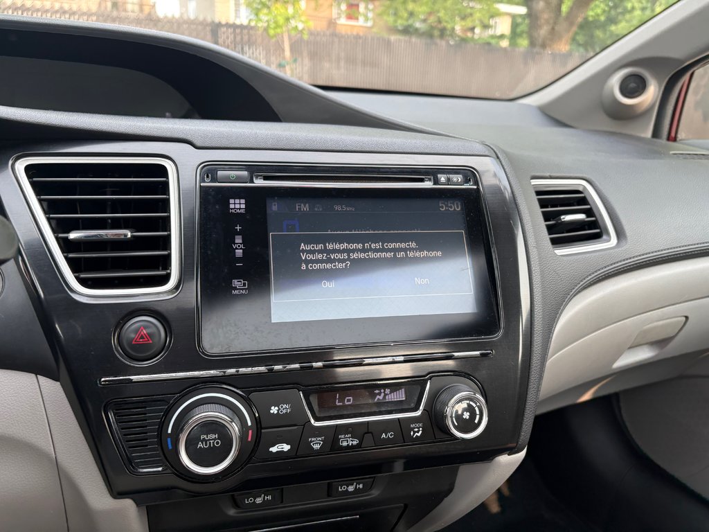 Honda Civic Sedan EX 120 000 km ECELLENTE CONDITION 2014 à , Québec - 8 - w1024h768px