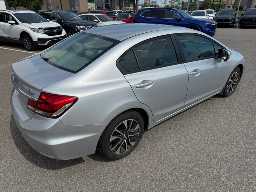Honda Civic Sedan EX/UN PROPRIÉTAIRE/JAMAIS ACCIDENTÉ 2014 à Montréal, Québec - 6 - w1024h768px