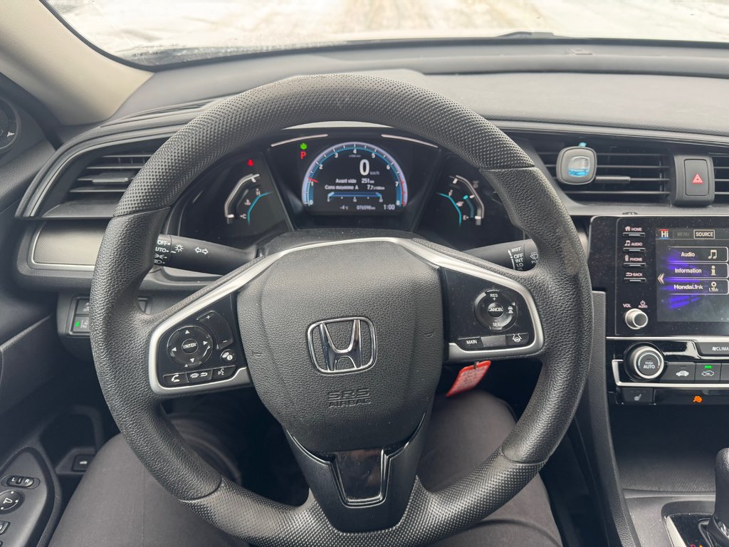 2019 Honda Civic Sedan LX CERTIFIÉ GARANTIE HONDA 100 000 KM in Montreal, Quebec - 7 - w1024h768px