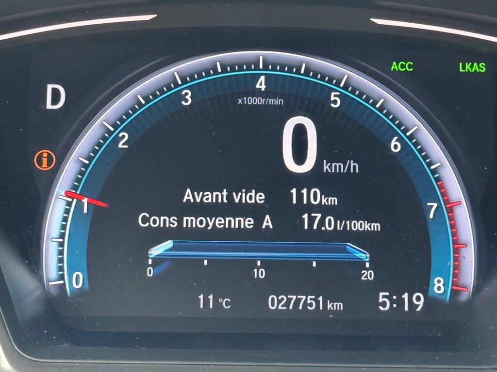 2020 Honda Civic Sedan EX RETROUR DE LOCATION JAMAIS ACCIDENTE in Lachenaie, Quebec - 8 - w1024h768px