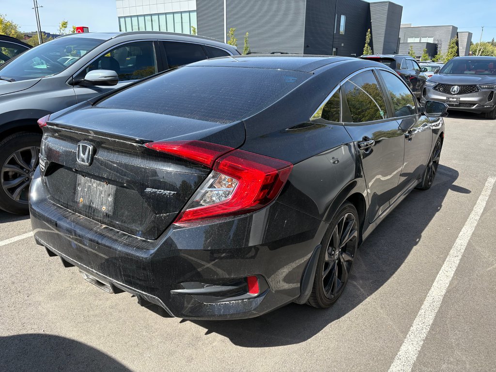2020 Honda Civic Sedan Sport JAMAIS ACCIDENTÉ 1 PROPRIO in , Quebec - 3 - w1024h768px