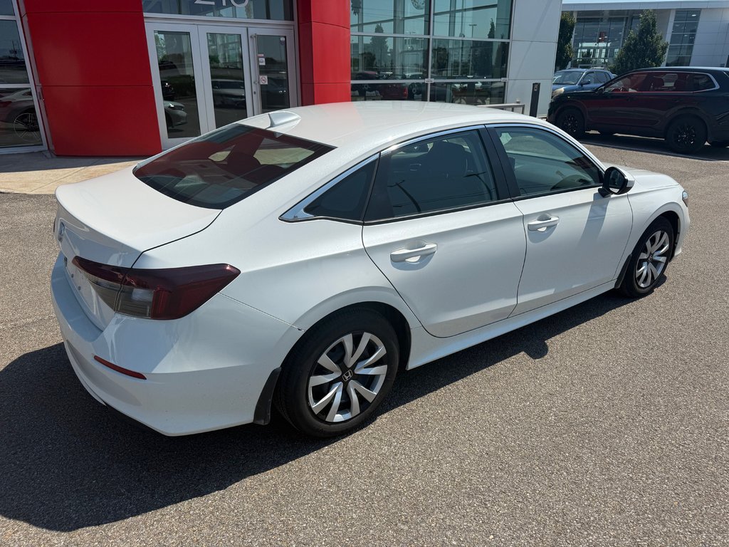 Honda Civic Sedan LX/UN PROPRIÉTAIRE 2025 à Lachenaie, Québec - 5 - w1024h768px