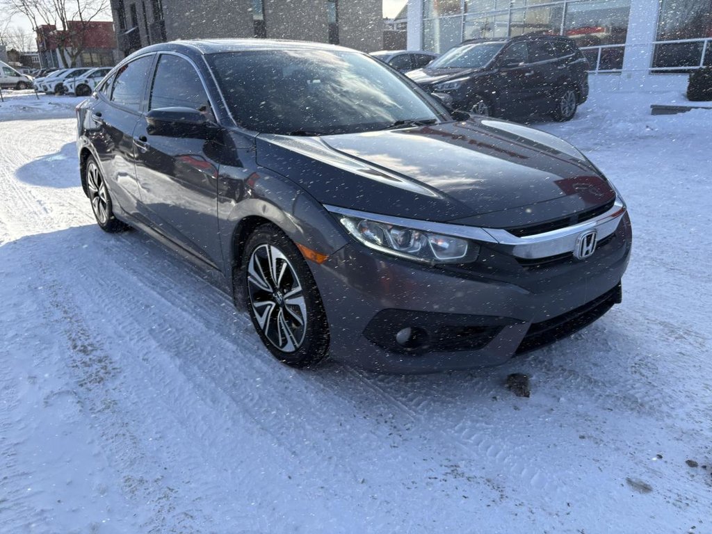 Honda Civic EX-T 1 PROPRIO JAMAIS ACCIDENTÉ I TOIT OUVRANT I MAGS I DEMARREUR I CARPLAY I SIEGES CHAUFFANTS 2016 à , Québec - 2 - w1024h768px