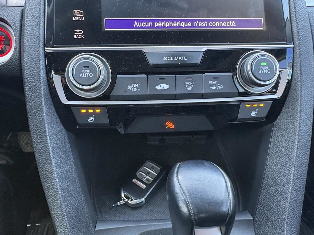 Honda Civic EX-T 1 PROPRIO JAMAIS ACCIDENTÉ I TOIT OUVRANT I MAGS I DEMARREUR I CARPLAY I SIEGES CHAUFFANTS 2016 à , Québec - 11 - w1024h768px