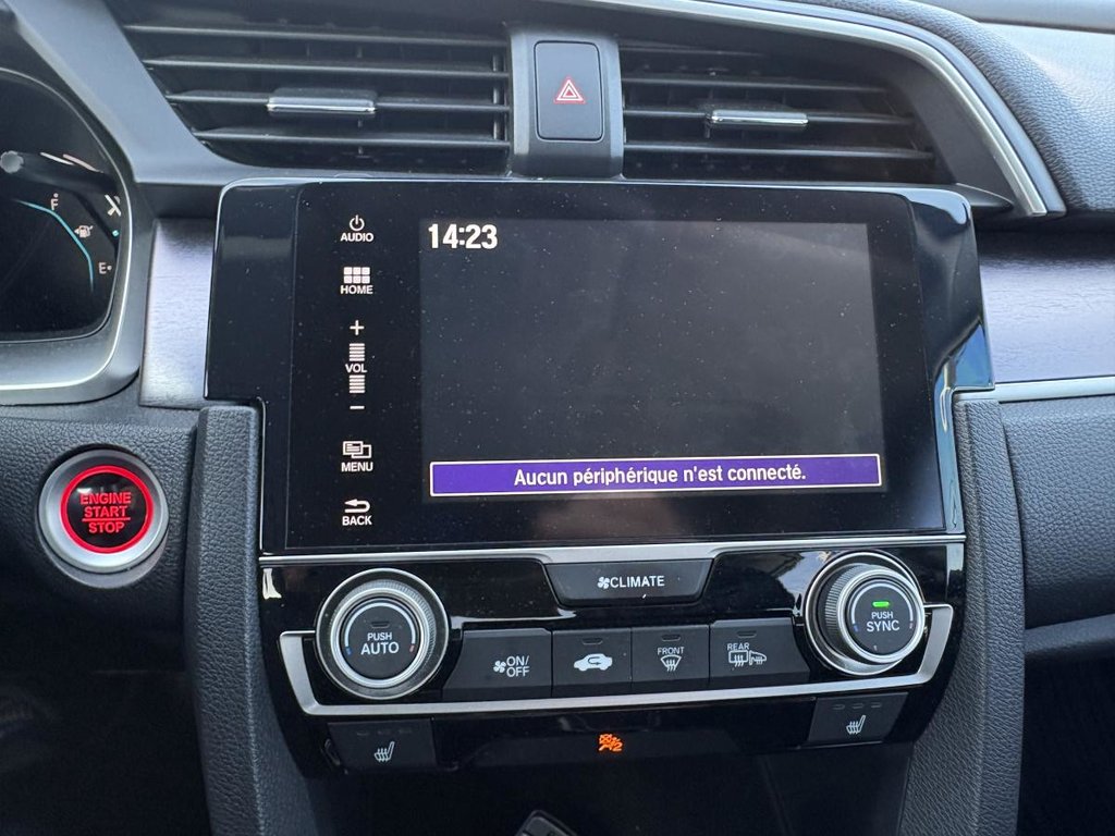Honda Civic EX-T 1 PROPRIO JAMAIS ACCIDENTÉ I TOIT OUVRANT I MAGS I DEMARREUR I CARPLAY I SIEGES CHAUFFANTS 2016 à , Québec - 10 - w1024h768px