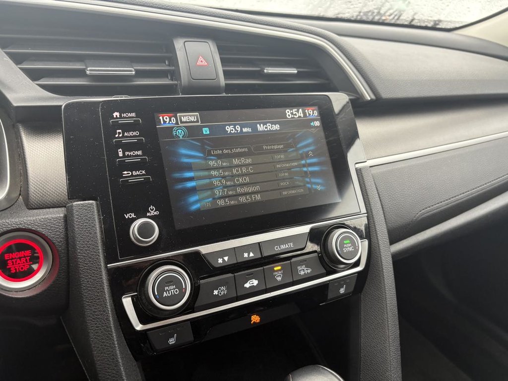 2019 Honda Civic EX GARANTIE LALLIER 10 ANS OU 200 000 KM** in , Quebec - 10 - w1024h768px