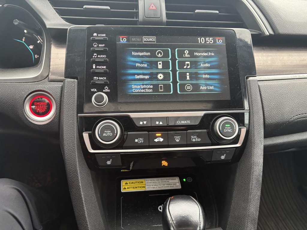 Honda Civic Touring CUIR I TOIT OUVRANT I MAGS I DEMARREUR I CARPLAY 2019 à , Québec - 12 - w1024h768px